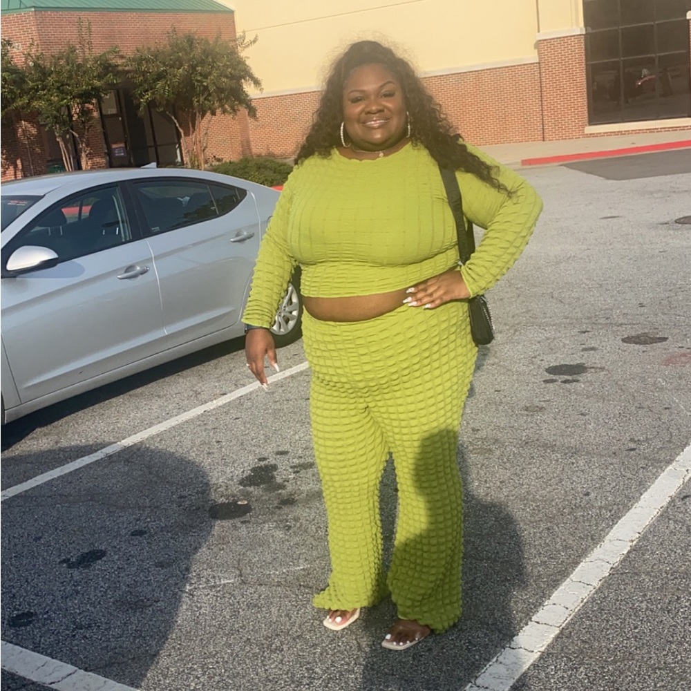 PrettyLittleThing 2pc Textured Set
